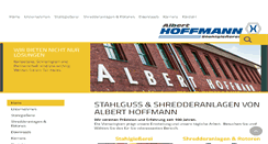 Desktop Screenshot of albert-hoffmann.de